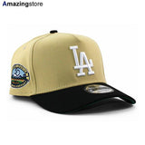 EU限定モデル ニューエラ キャップ 9FORTY ロサンゼルス ドジャース MLB 50TH ANNIVERSARY KELLY GREEN BOTTOM A-FRAME SNAPBACK CAP BEIGE