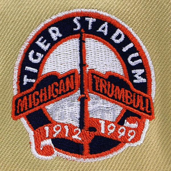 ニューエラ キャップ 9FORTY デトロイト タイガース MLB TIGER STADIUM GREEN BOTTOM A-FRAME SNAPBACK CAP BEIGE