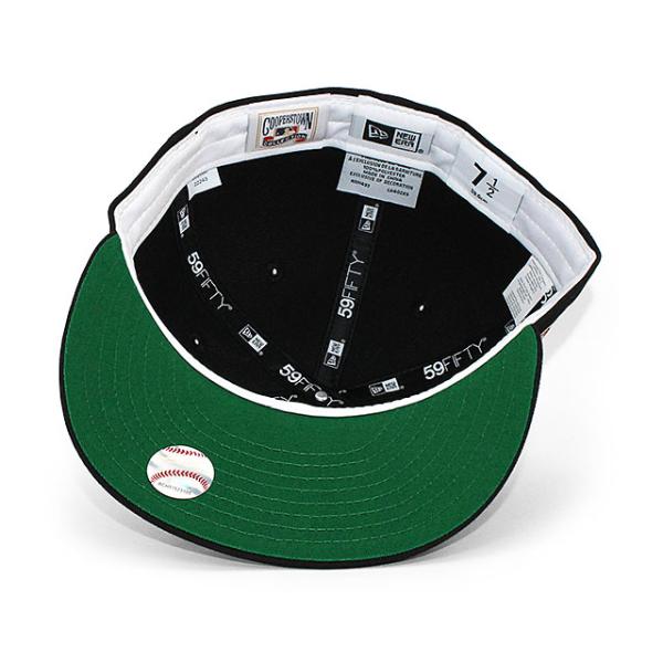 ニューエラ キャップ 59FIFTY ボルチモア オリオールズ MLB 1958 ALL STAR GAME KELLY GREEN BOTTOM FITTED CAP BLACK NEW ERA BALTIMORE ORIOLES
