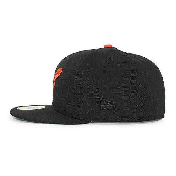 ニューエラ キャップ 59FIFTY ボルチモア オリオールズ MLB 1958 ALL STAR GAME KELLY GREEN BOTTOM FITTED CAP BLACK NEW ERA BALTIMORE ORIOLES