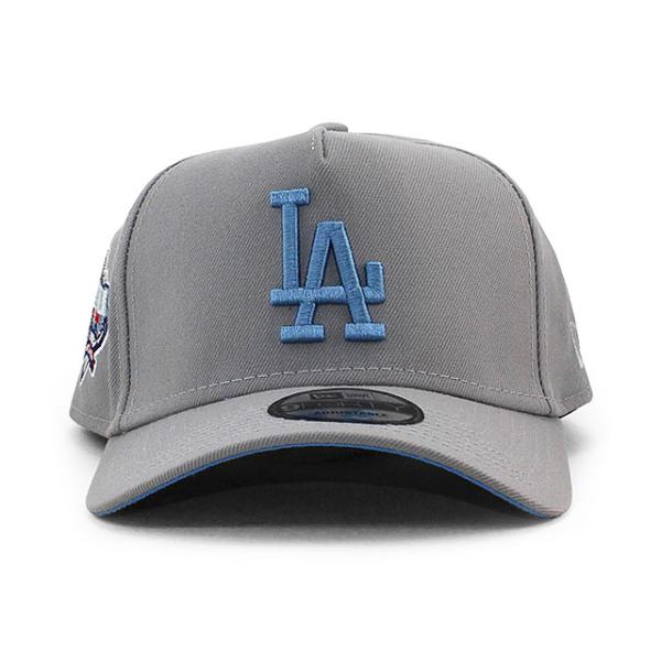 ニューエラ キャップ 9FORTY ロサンゼルス ドジャース MLB 40TH ANNIVERSARY LT BLUE BOTTOM