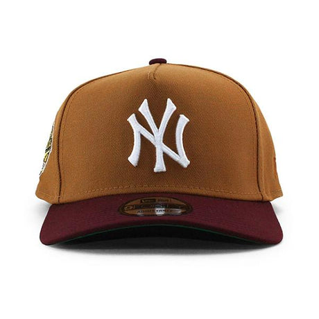 ニューエラ キャップ 9FORTY ニューヨーク ヤンキース 1996 WORLD SERIES KELLY GREEN BOTTOM A-FRAME SNAPBACK CAP TAN NEW ERA