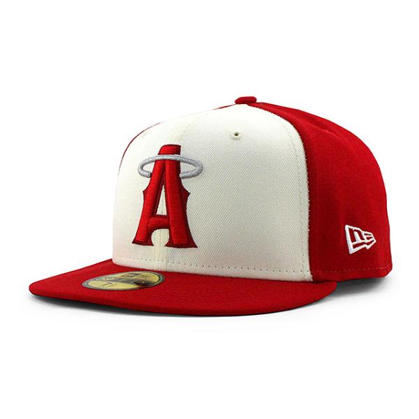 シティコネクト ニューエラキャップ 59FIFTY ロサンゼルス エンゼルス MLB CITY CONNECT FITTED CAP RED