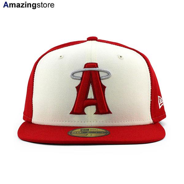 シティコネクト ニューエラキャップ 59FIFTY ロサンゼルス エンゼルス MLB CITY CONNECT FITTED CAP RED