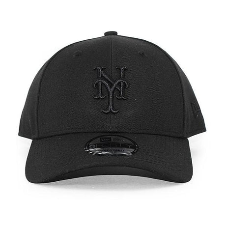 EU AU限定モデル ニューエラ キャップ 9FORTY ニューヨーク メッツ  MLB SNAPBACK CAP BLACKOUT  NEW ERA NEW YORK METS