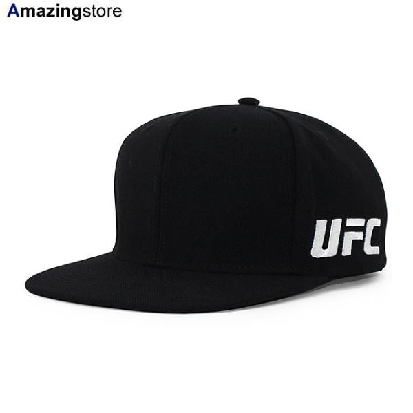 リーボック スナップバック キャップ UFC  FIGHTER FLAT BRIM SNAPBACK CAP BLACK  REEBOK