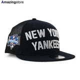 ニューエラ キャップ 9FIFTY ニューヨーク ヤンキース MLB 2000 WORLD SERIES TRUCKER MESH CAP NAVY NEW YORK YANKEES