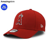 子供用 ニューエラ キャップ 9FORTY ロサンゼルス エンゼルス YOUTH MLB THE LEAGUE ADJUSTABLE CAP RED NEW ERA LOS ANGELES ANGELS