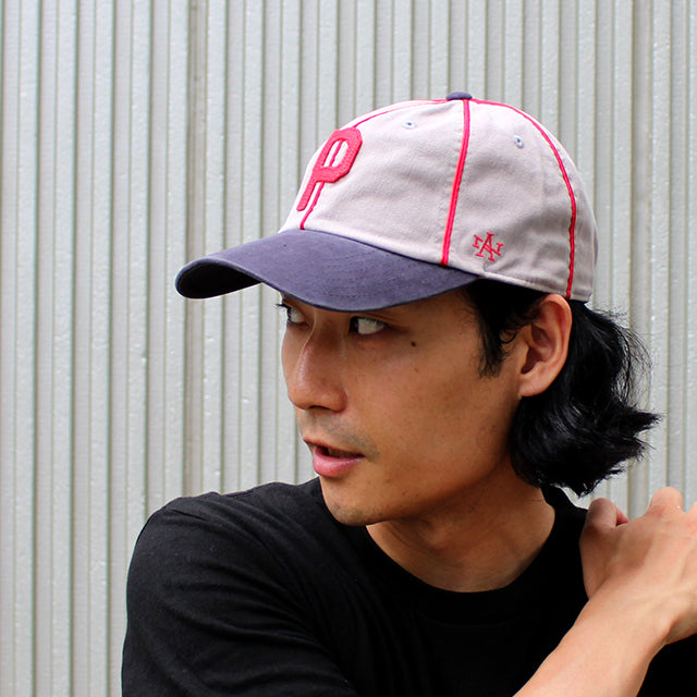 アメリカンニードル キャップ ポートランド ビーバーズ ARCHIVE STRAPBACK CAP PEBBLE-NAVY