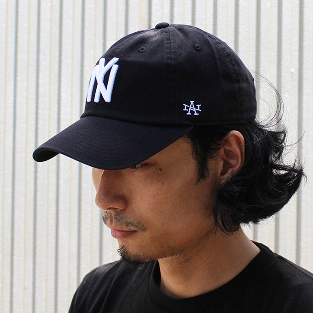 アメリカンニードル キャップ ニューヨーク ブラックヤンキース BALLPARK STRAPBACK CAP BLACK