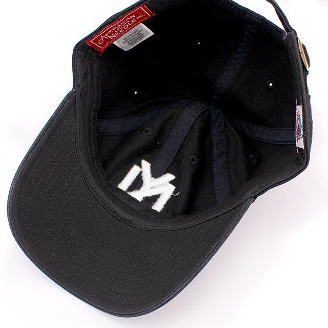 アメリカンニードル キャップ ニューヨーク ブラックヤンキース BALLPARK STRAPBACK CAP BLACK