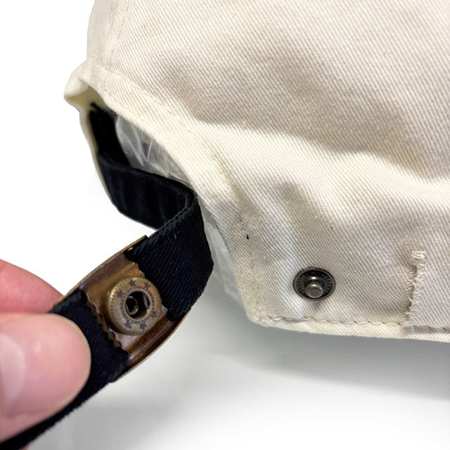 アメリカンニードル キャップ ニューヨーク ブラックヤンキース BALLPARK STRAPBACK CAP OFF WHITE-BLACK