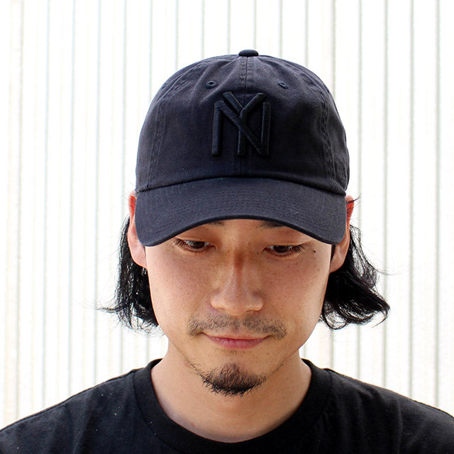 アメリカンニードル キャップ ニューヨーク ブラックヤンキース BALLPARK STRAPBACK CAP BLACKOUT