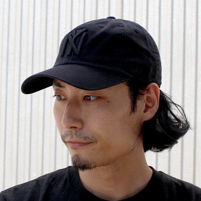 アメリカンニードル キャップ ニューヨーク ブラックヤンキース BALLPARK STRAPBACK CAP BLACKOUT