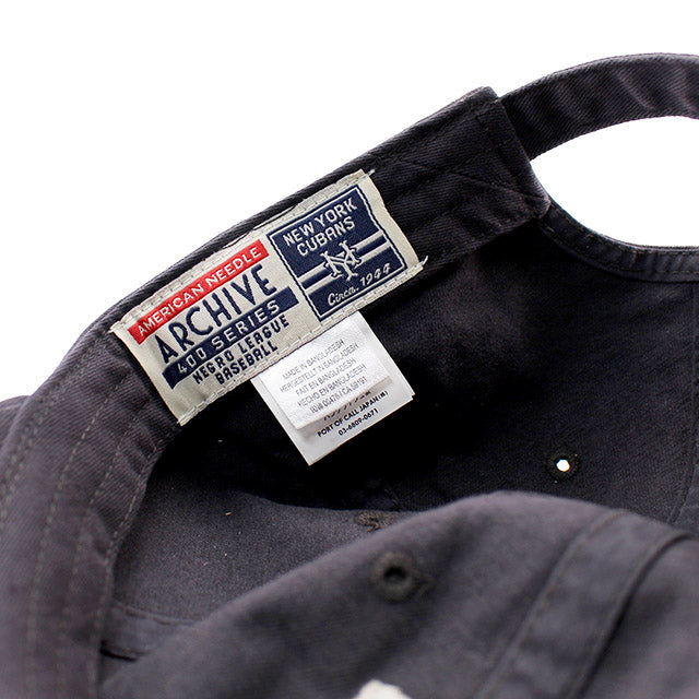 アメリカンニードル キャップ ニューヨーク キューバンズ ARCHIVE STRAPBACK CAP NAVY