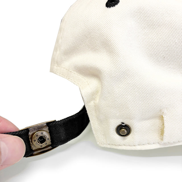 アメリカンニードル キャップ ロサンゼルス BALLPARK MICRO ICON STRAPBACK CAP IYORY-BLACK