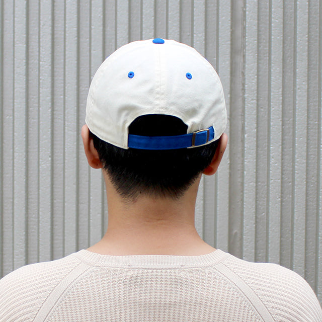 アメリカンニードル キャップ サンフランシスコ BALLPARK MICRO ICON STRAPBACK CAP IYORY-ROYAL BLUE