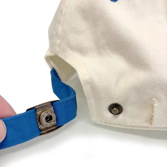 アメリカンニードル キャップ サンフランシスコ BALLPARK MICRO ICON STRAPBACK CAP IYORY-ROYAL BLUE