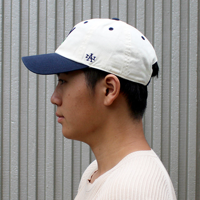 アメリカンニードル キャップ ニューヨーク BALLPARK MICRO ICON STRAPBACK CAP IYORY-NAVY