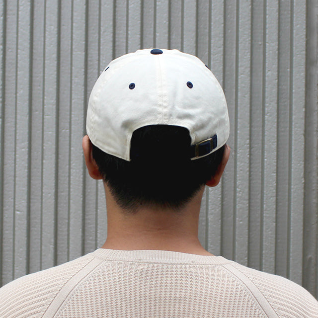 アメリカンニードル キャップ ニューヨーク BALLPARK MICRO ICON STRAPBACK CAP IYORY-NAVY