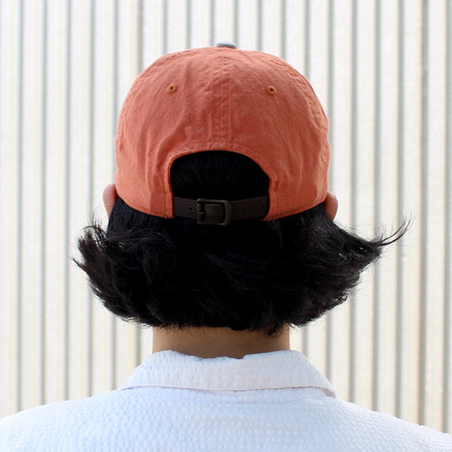 アメリカンニードル キャップ サンフランシスコ シールズ LINE OUT STRAPBACK CAP ORANGE-GREY
