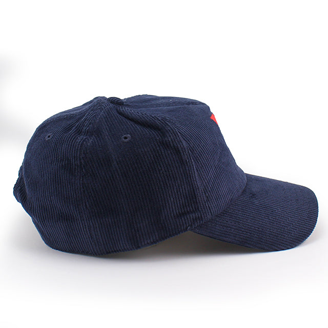 アメリカンニードル パブストブルーリボンビール スナップバック PABST BLUE RIBBON ROSCOE CORDUROY SNAPBACK CAP NAVY