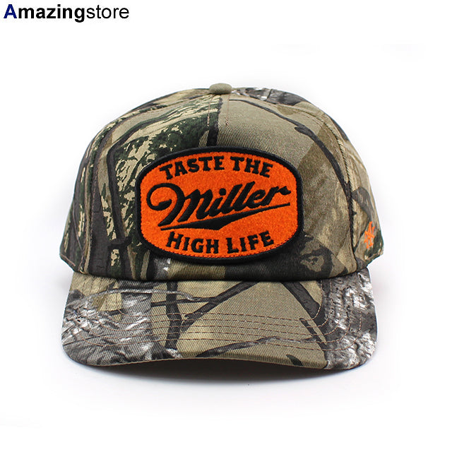 アメリカンニードル キャップ ミラー ハイライフ ROSCOE STRAPBACK CAP REALTREE CAMO