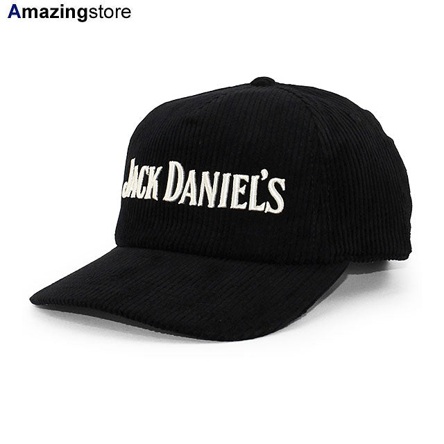 アメリカンニードル ジャック ダニエルズ BALSAM WIDE WHALE CORDUROY SNAPBACK CAP BLACK