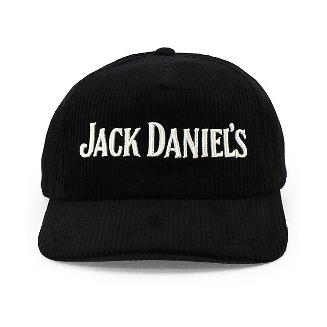 アメリカンニードル ジャック ダニエルズ BALSAM WIDE WHALE CORDUROY SNAPBACK CAP BLACK