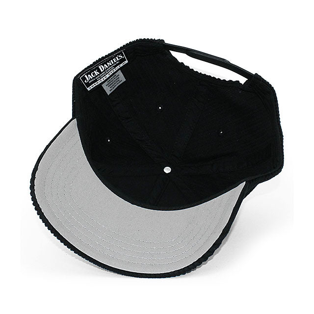 アメリカンニードル ジャック ダニエルズ BALSAM WIDE WHALE CORDUROY SNAPBACK CAP BLACK