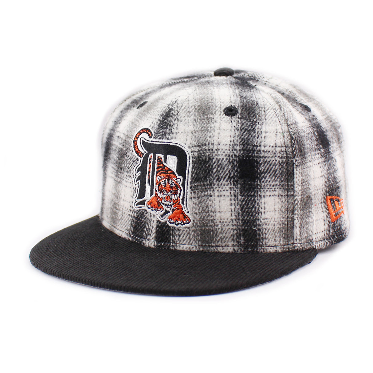 ニューエラ キャップ 59FIFTY デトロイト タイガース MLB PLAID CORD VISOR 2000 TIGER STADIUM FITTED CAP WHITE
