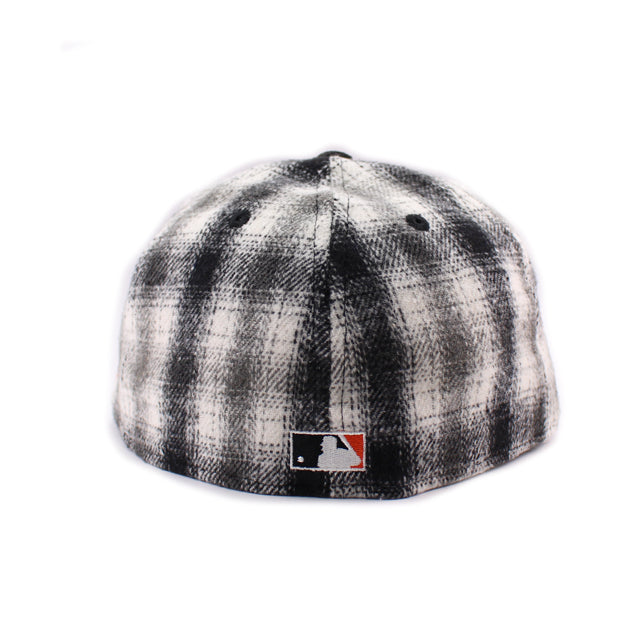 ニューエラ キャップ 59FIFTY デトロイト タイガース MLB PLAID CORD VISOR 2000 TIGER STADIUM FITTED CAP WHITE