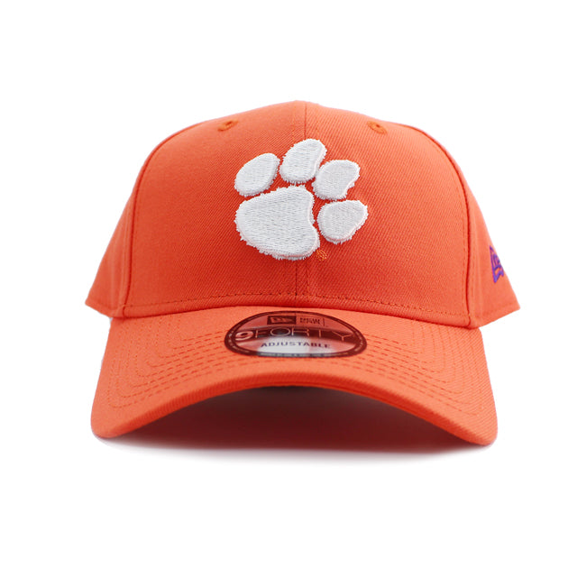 ニューエラ キャップ 9FORTY クレムゾン タイガース NCAA THE LEAGUE ADJUSTABLE CAP ORANGE