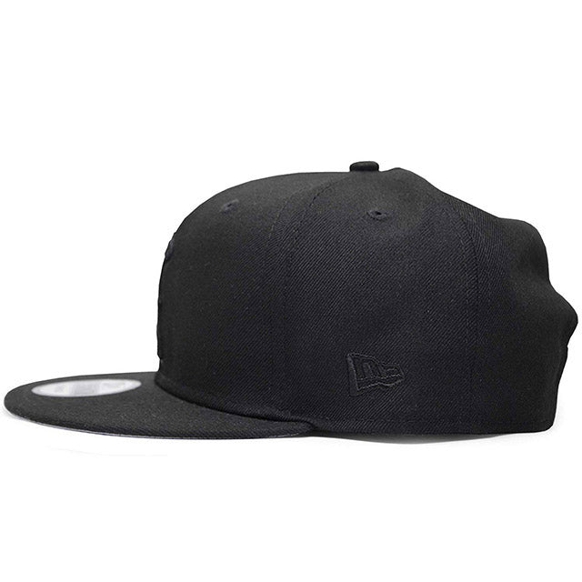 ニューエラ キャップ 9FIFTY オークランド アスレチックス MLB TEAM BASIC SNAPBACK CAP BLACKOUT