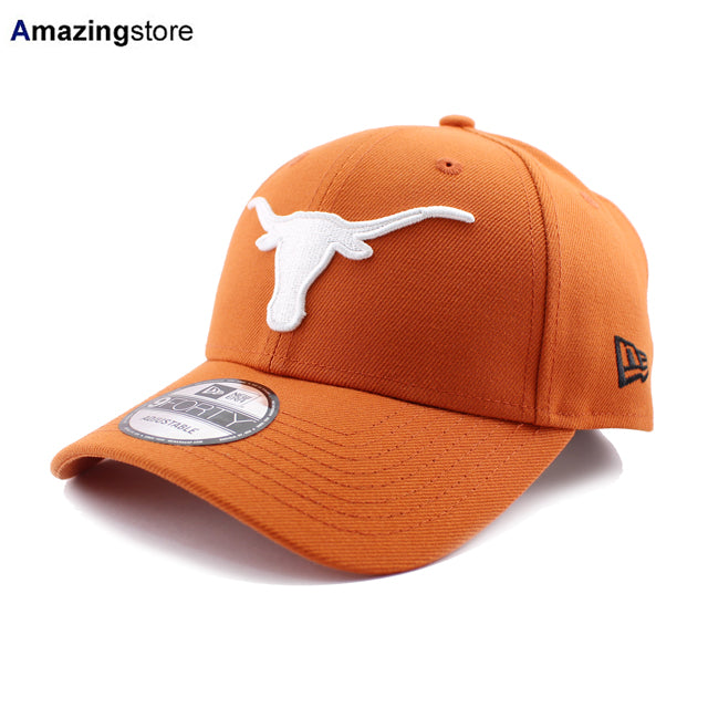ニューエラ キャップ 9FORTY テキサス ロングホーンズ NCAA TEAM BASIC STRAPBACK CAP BURNT ORANGE