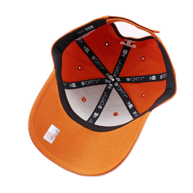 ニューエラ キャップ 9FORTY テキサス ロングホーンズ NCAA TEAM BASIC STRAPBACK CAP BURNT ORANGE