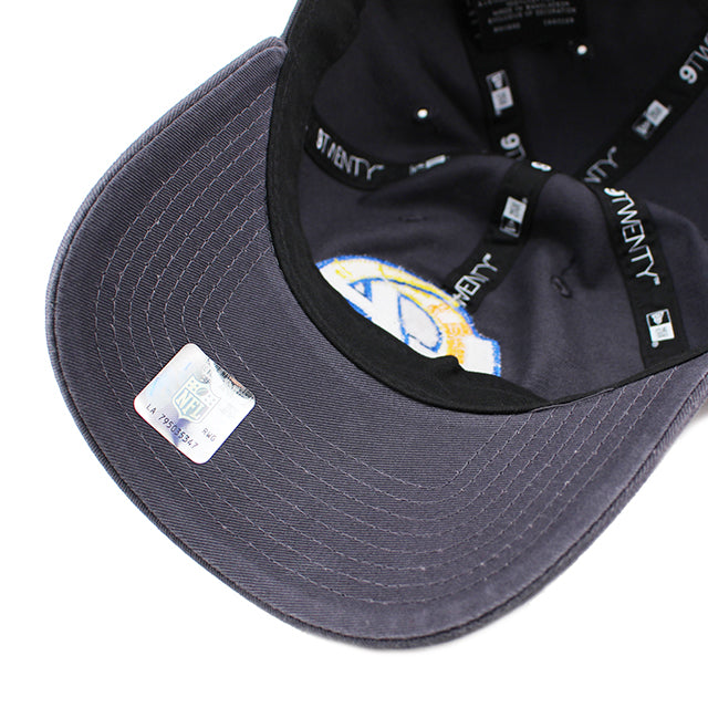 ニューエラ キャップ 9TWENTY ロサンゼルス ラムズ NFL CORE CLASSIC CAP GRAPHITE