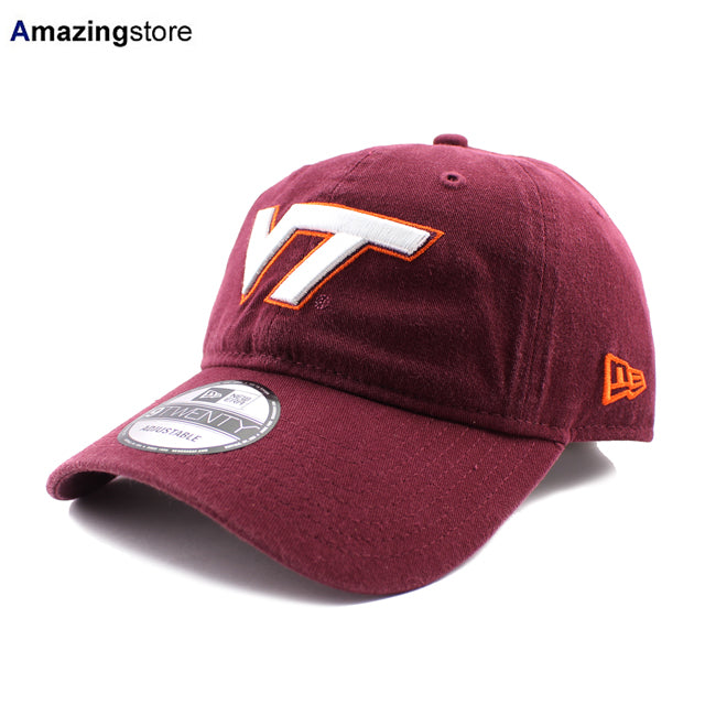 ニューエラ キャップ 9TWENTY バージニアテック ホーキーズ NCAA CORE CLASSIC STRAPBACK CAP MAROON
