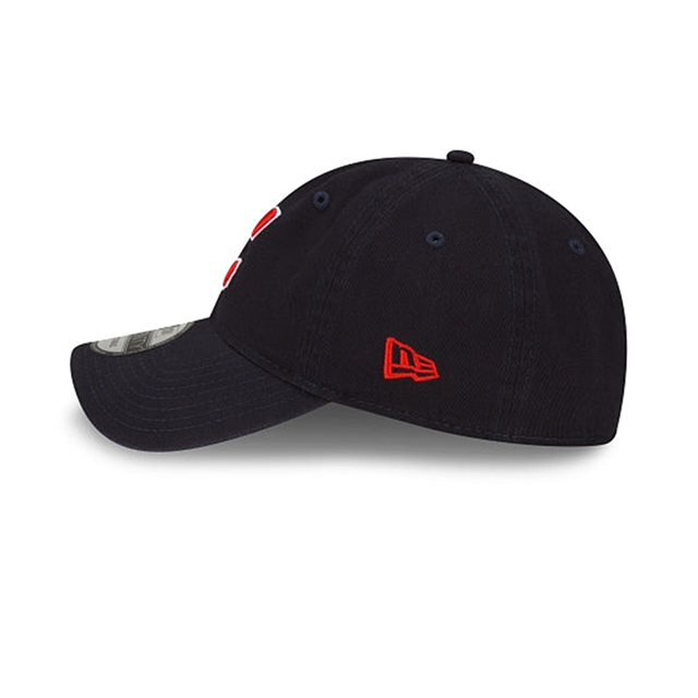 ニューエラ キャップ 9TWENTY ストラップバック クリーブランド ガーディアンズ MLB CORE CLASSIC STRAPBACK CAP NAVY