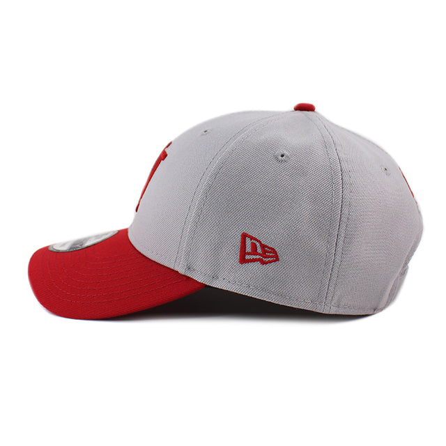 ニューエラ キャップ 9FORTY インディアナ フージャース NCAA THE LEAGUE ADJUSTABLE CAP GREY