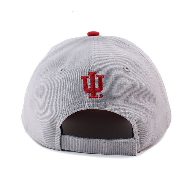 ニューエラ キャップ 9FORTY インディアナ フージャース NCAA THE LEAGUE ADJUSTABLE CAP GREY