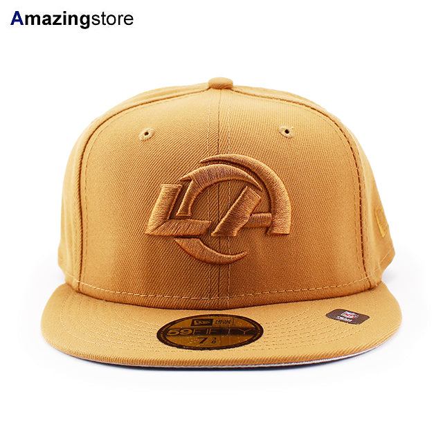 ニューエラ キャップ 59FIFTY ロサンゼルス ラムズ NFL LIGHT BRONZEOUT FITTED CAP