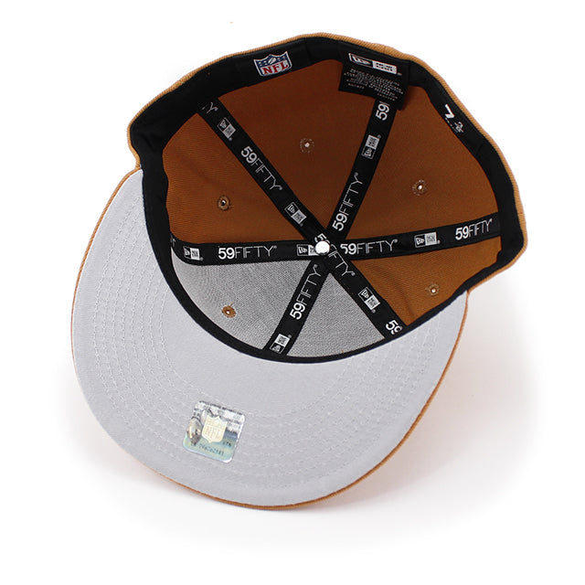 ニューエラ キャップ 59FIFTY ロサンゼルス ラムズ NFL LIGHT BRONZEOUT FITTED CAP
