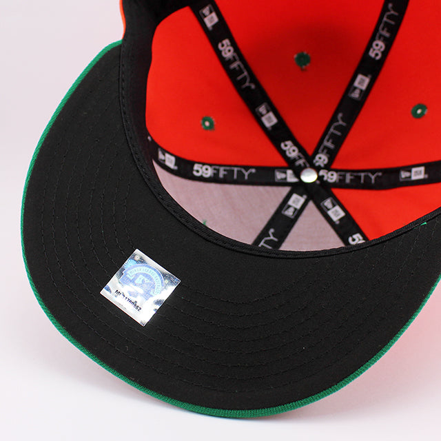 ニューエラ キャップ 59FIFTY ノーフォーク タイズ MiLB THEME NIGHT FITTED CAP ORANGE GREEN
