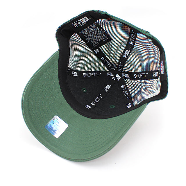 子供用 ニューエラ メッシュキャップ 9FORTY グリーンベイ パッカーズ YOUTH NFL SNAPBACK MES CAP GREEN