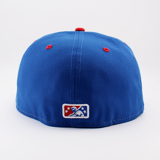 ニューエラ キャップ 59FIFTY ノーフォーク タイズ MiLB THEME NIGHT FITTED CAP WHITE BLUE