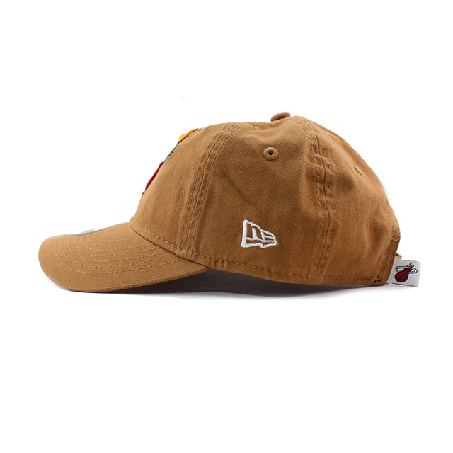 子供用 ニューエラ キャップ 9TWENTY ストラップバック マイアミ ヒート YOUTH STRAPBACK CAP LT BRONZE