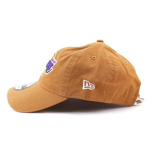 ニューエラ キャップ 9TWENTY ロサンゼルス レイカーズ NBA CORE CLASSIC CAP LIGHT BRONZE NEW ERA LOS ANGELES LAKERS