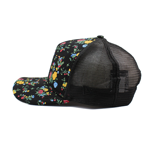 ニューエラ キャップ 9FORTY ロサンゼルス ドジャース MLB FLORAL A-FRAME MESH SNAPBACK CAP BLACK