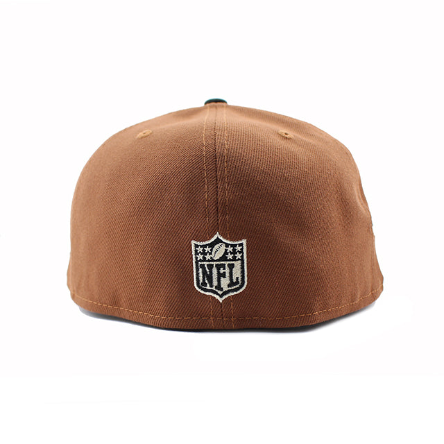 ニューエラ キャップ 59FIFTY ラスベガス レイダース NFL 50TH ANNIVERSARY HARVEST FITTED CAP BROWN